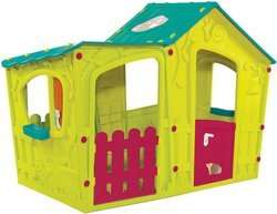 Plastikowy domek dla dzieci KETER Magic Villa House - zielony
