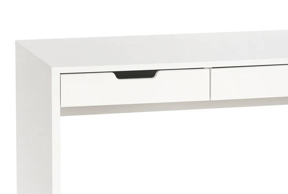 Białe biurko z szufladami ESKIMO B-1