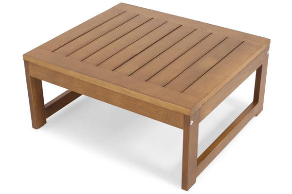 Drewniany narożnik ogrodowy XXL MALTA 6-osobowy +stoliki - brąz/szary
