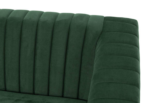 Kanapa sofa trzyosobowa OXFORD III - ciemnozielona