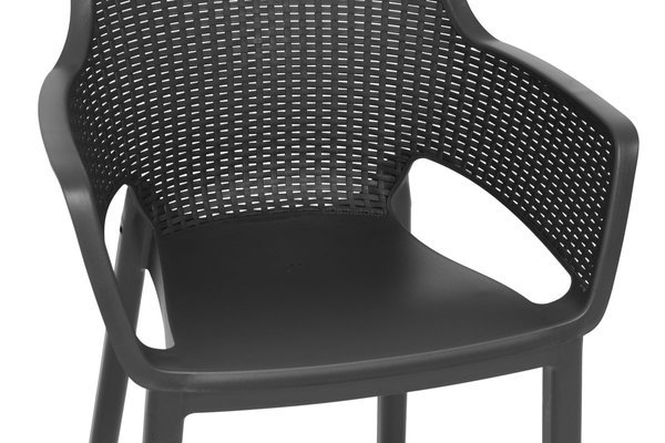 Krzesło ogrodowe EVA - grafitowe