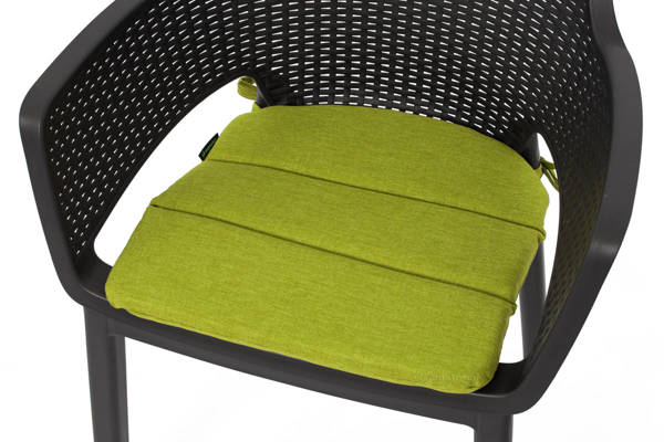 Poduszka na krzesło ogrodowe EVA 43x41 cm - limonka