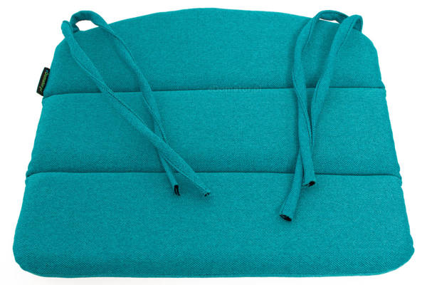 Poduszka na krzesło ogrodowe EVA 43x41 cm - turkusowa