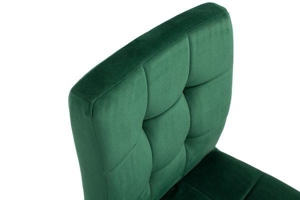 Stół PORTLAND (200/160x90) i 8 krzeseł DIANA - komplet do jadalni - brąz + zielony